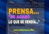 Prensa vallartense… ¿Se acabó lo que se vendía?