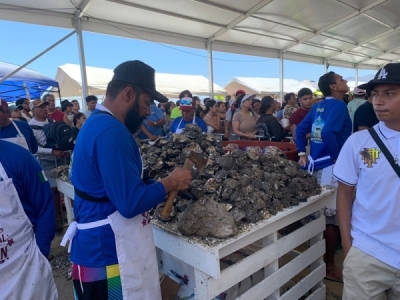 Se cumplió la meta: el festival nacional del ostión 2026 repartió 10 mil ostras y 500 kilos de ceviche a miles de vacacionistas