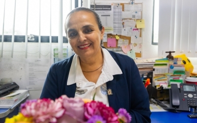 Hortencia Curiel, 31 años atendiendo a los...
