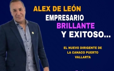 Alejandro de León, el nuevo rostro de la CANACO...
