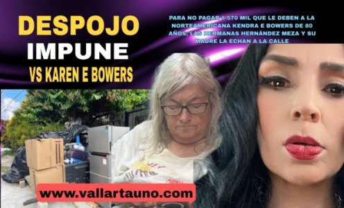 Para no pagar un préstamo de $ 570 mil, vallartenses ingratas despojan y echan a la calle a una norteamericana de 80 años
