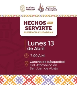 La Audiencia Ciudadana llegará a San Juan de Abajo