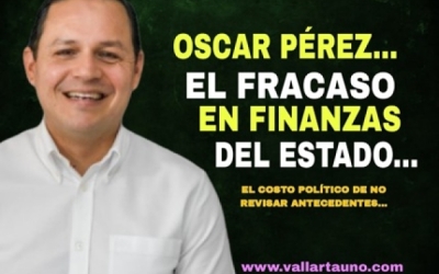 El costo político de no revisar antecedentes; Oscar Pérez, el coordinador de finanzas, un florero...