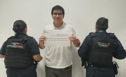 Localiza Seguridad Pública a adolescente reportado como desaparecido; ya se encuentra a salvo