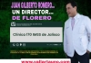Solo de florero está el director de la clínica 170 del IMSS, Juan Gilberto R.; no trabaja, se...