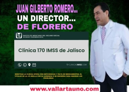 Solo de florero está el director de la clínica 170 del IMSS, Juan Gilberto R.; no trabaja, se ausenta o se encierra, denuncian